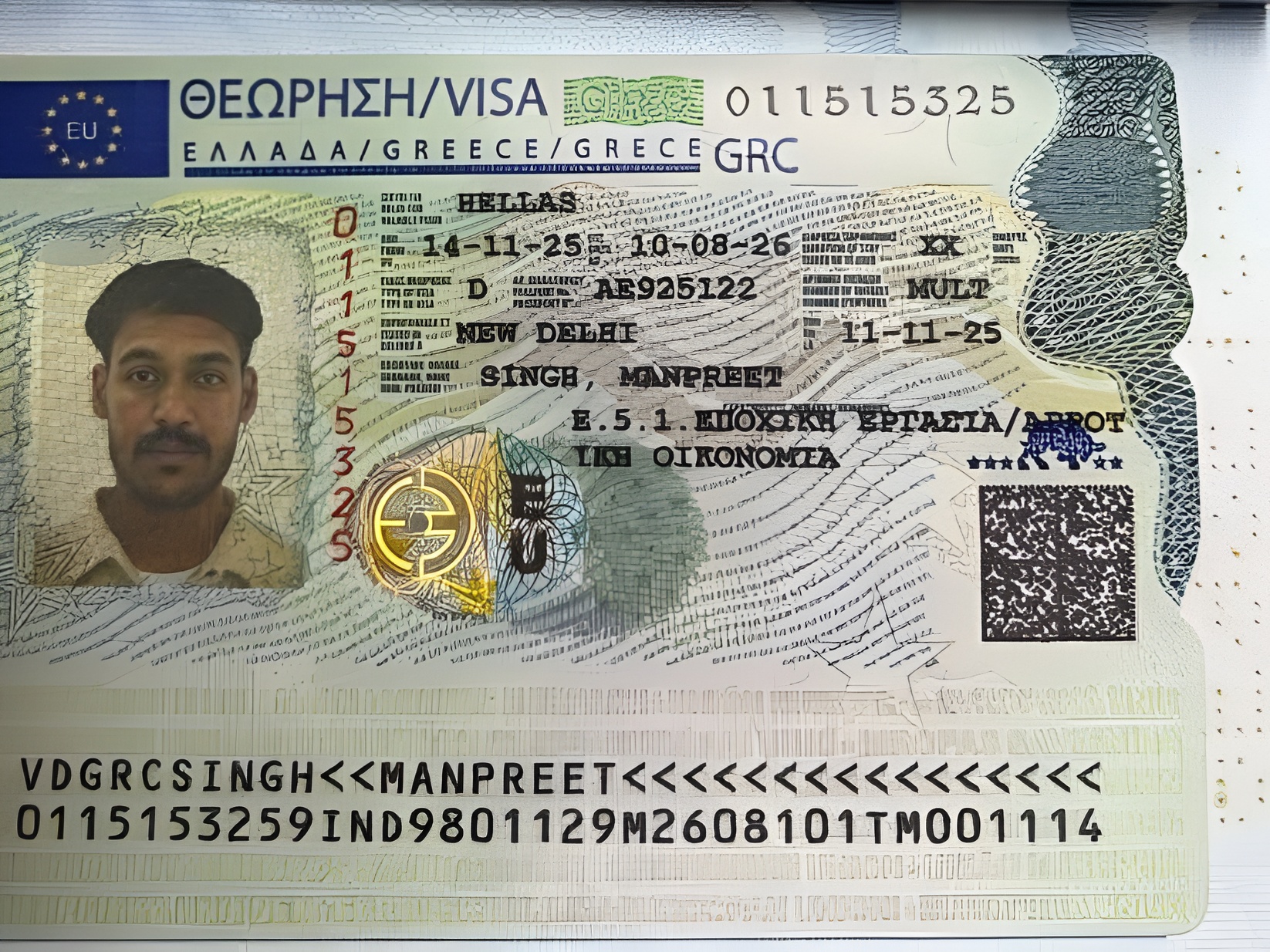Passport Document 7